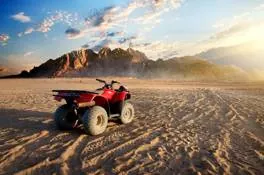 Vallée (UOM DALFA) Excursion individuelle en quad rapide au coucher du soleil & BBQ