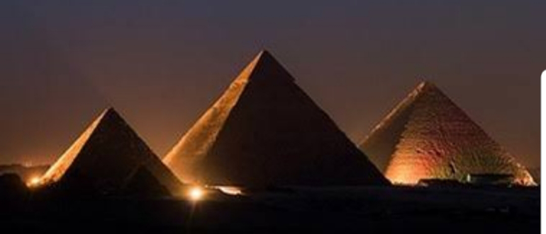 Sound and Light Show Pyramids'